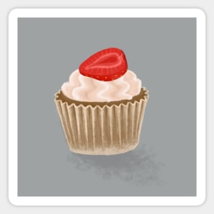 Strawberry Muffin Sticker